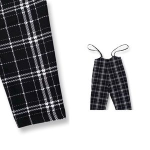 Checkered Overall Leggings